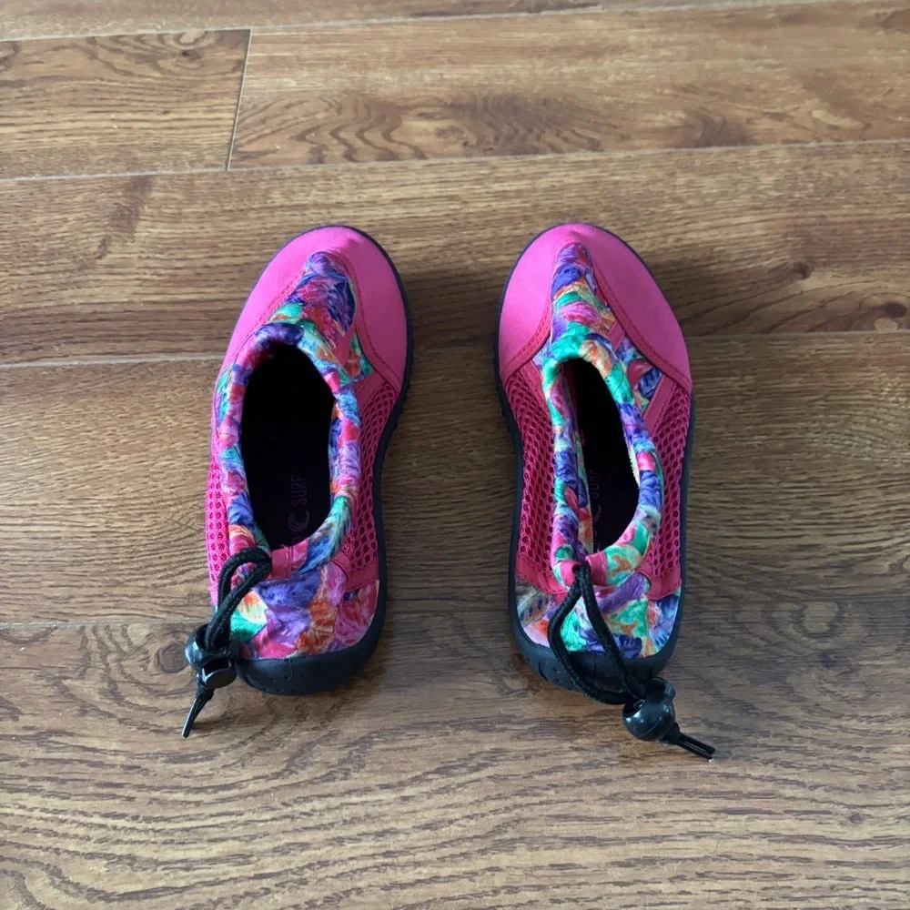 Pink Floral Active Water Shoes